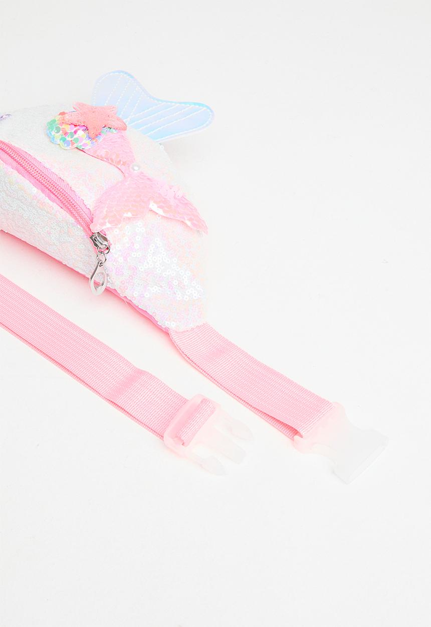 Pop Candy - Sequined moon bag - pink