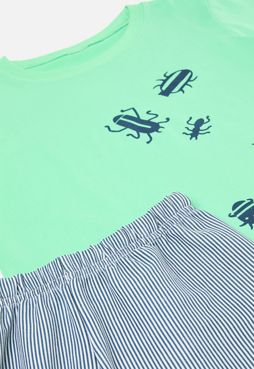 Pop Candy - Printed pj set - green