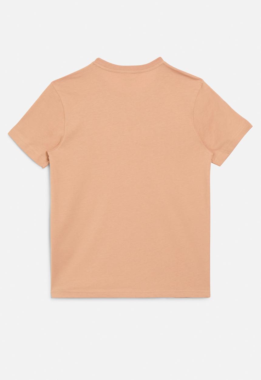 POLO - Boys bongani embroidered short sleeve tee - cork