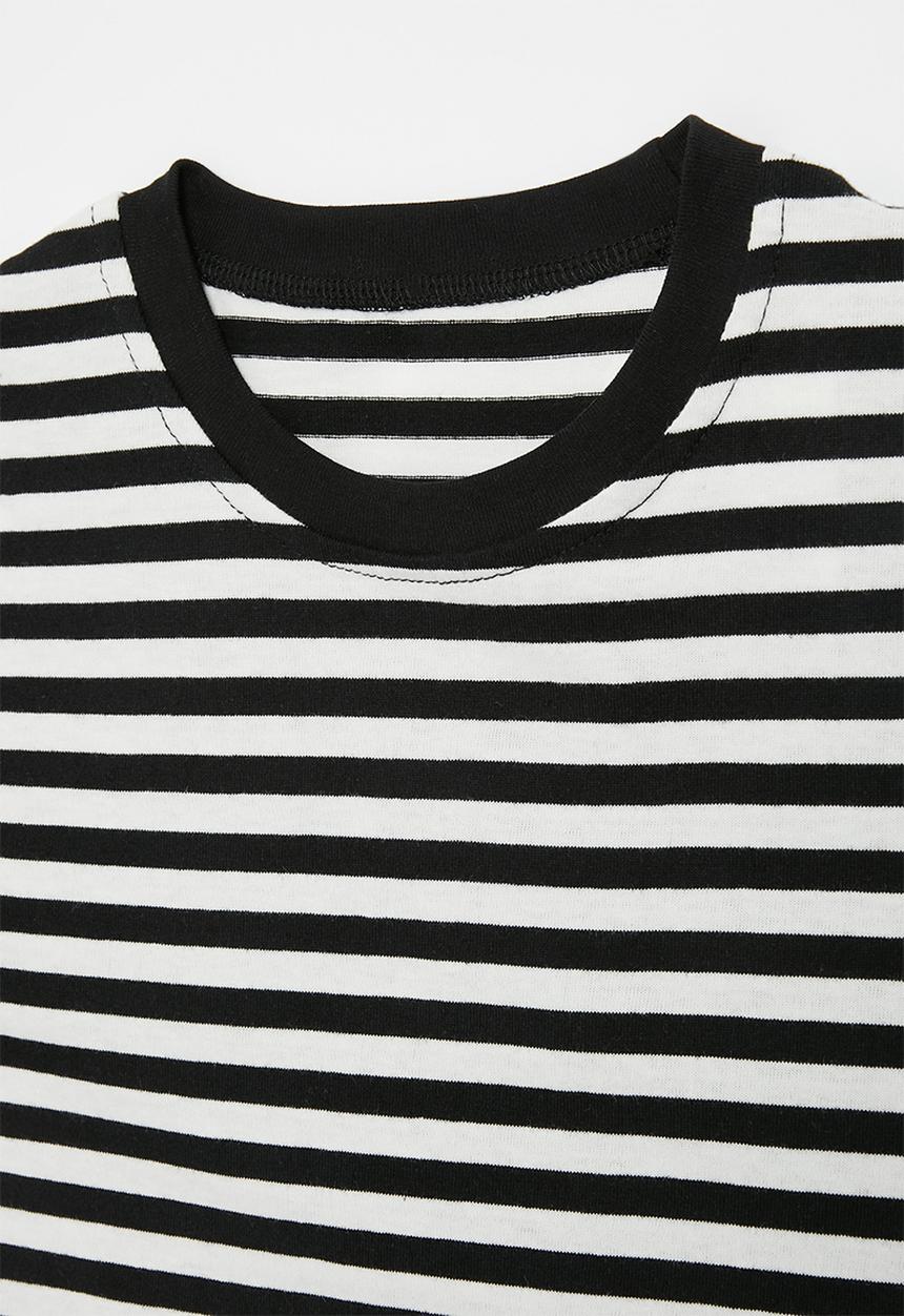 Pop Candy - Stripe t-shirt - black & white