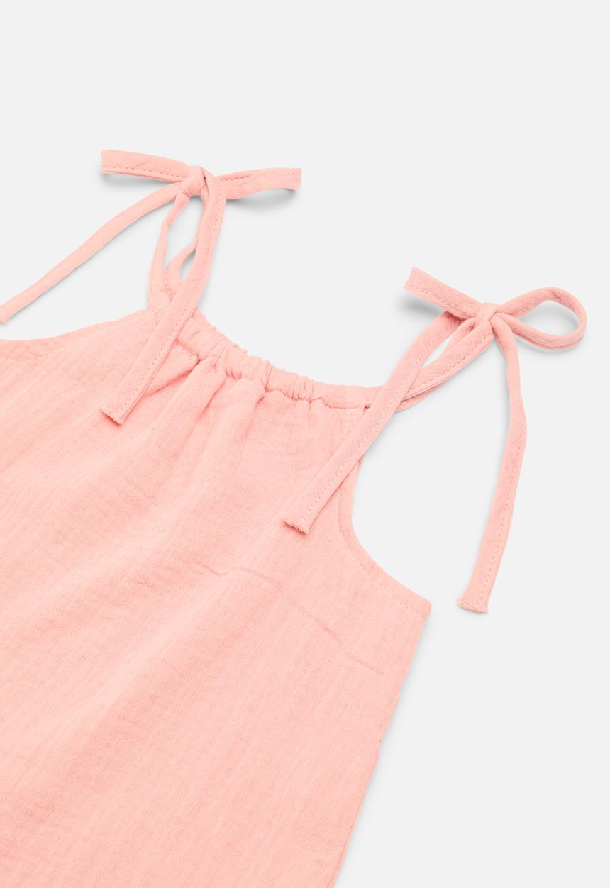Pop Candy - Shoulder knot cami top & short set - pink