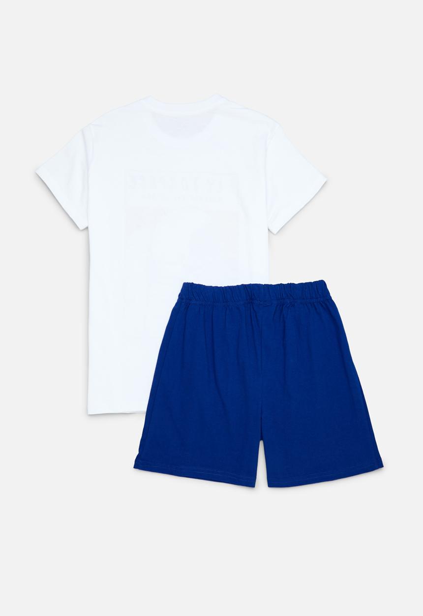 Pop Candy - NASA pj set - white & blue