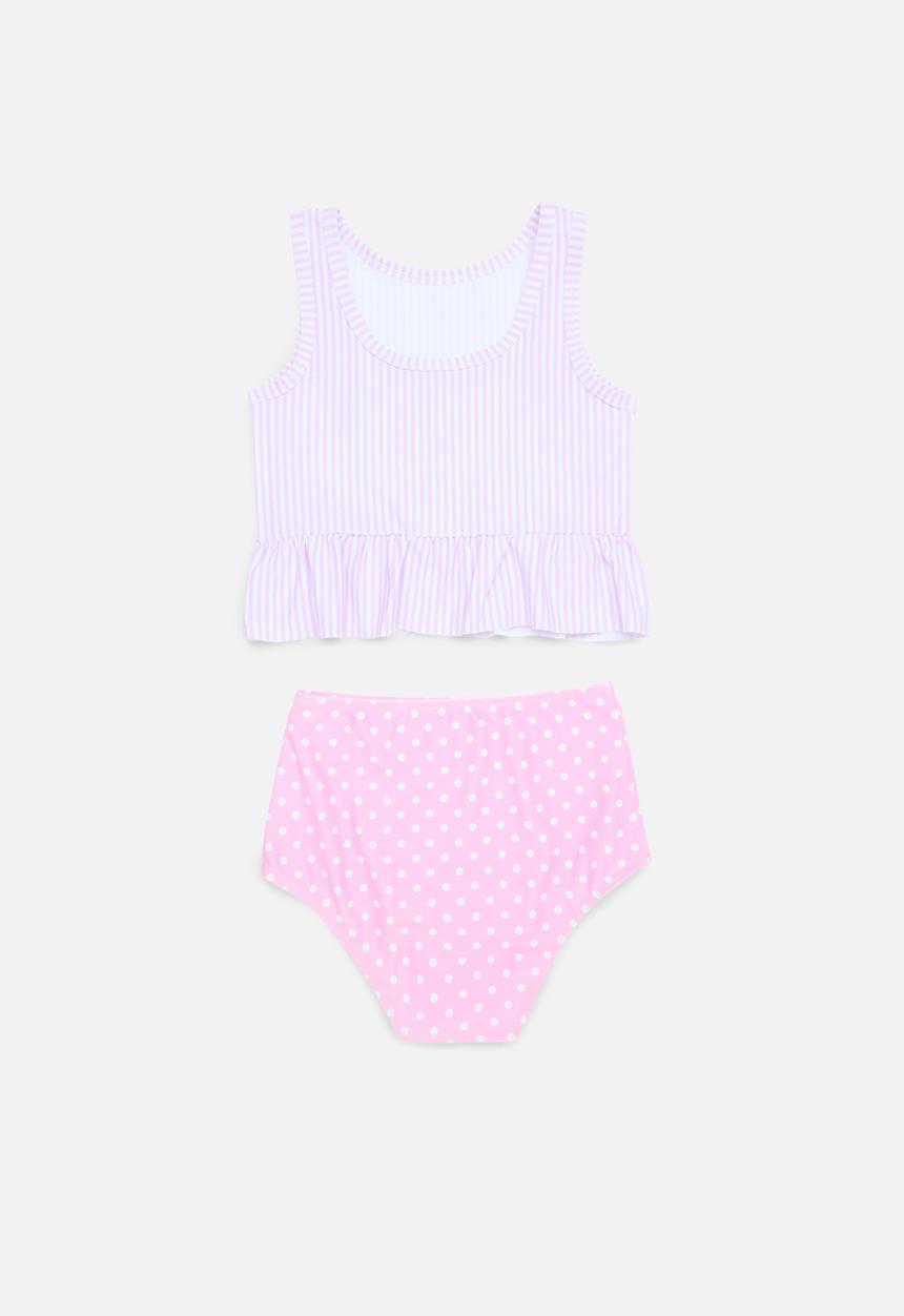 Pop Candy - Bow décor bikini set - pink