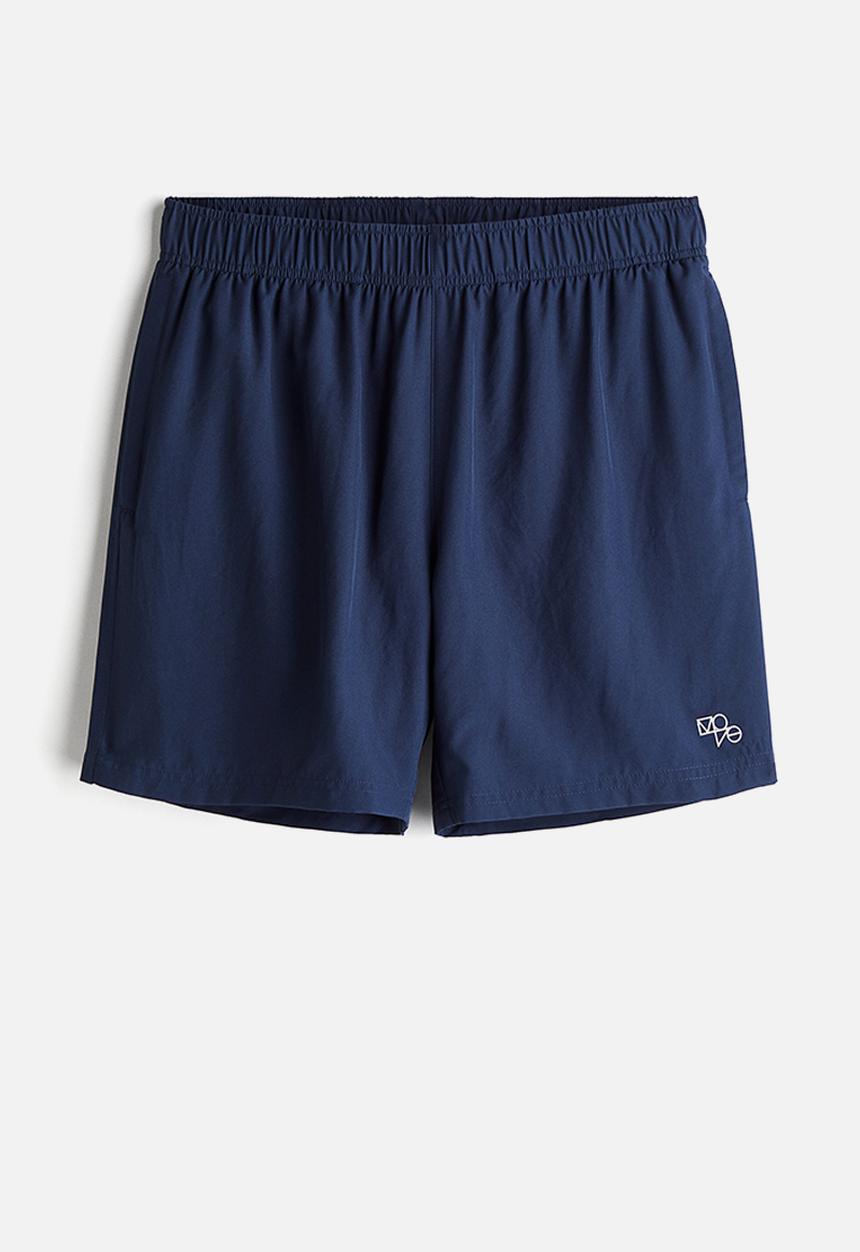 H&M - Drymove™ woven sports shorts with pockets - navy blue