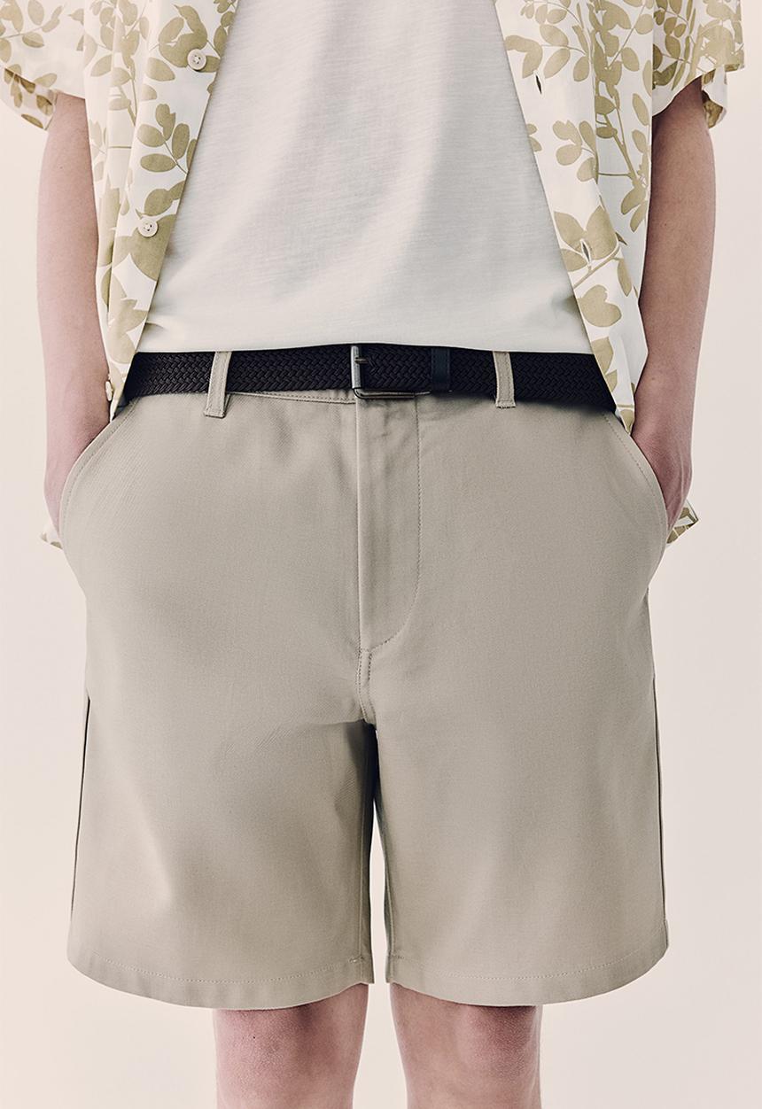 H&M - Regular fit chino shorts - beige
