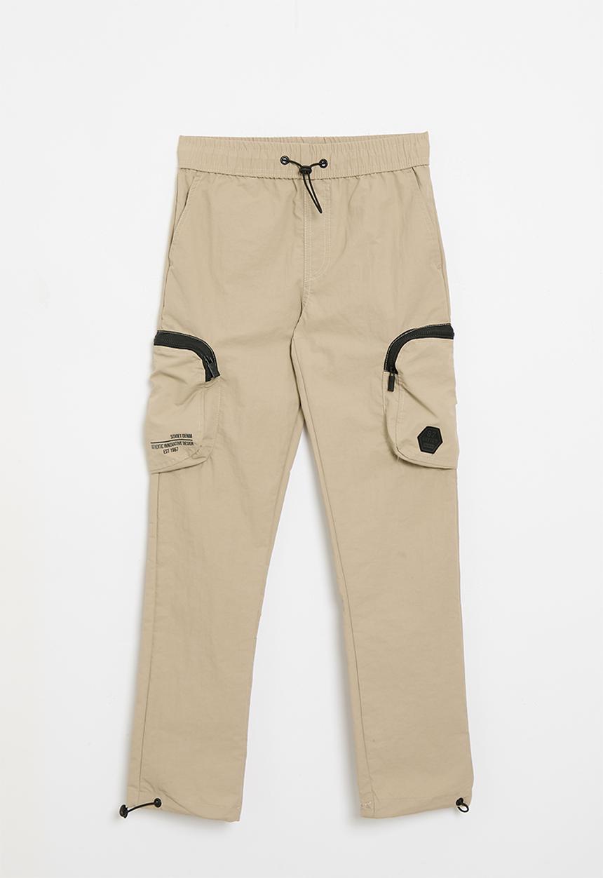 SOVIET - Boys fashion cargo jogger - khaki