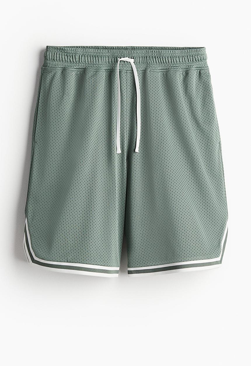 H&M - Drymove™ basketball shorts - khaki green