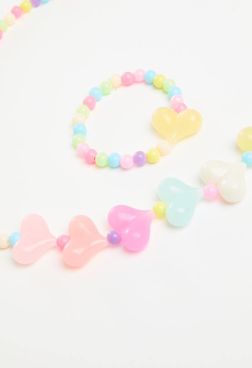 Pop Candy - Necklace & bracelet set - multi