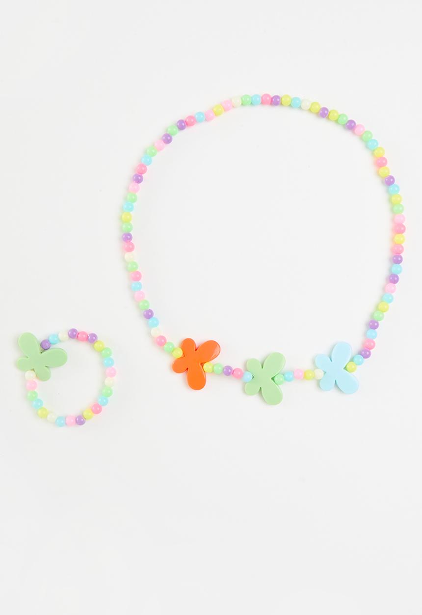 Pop Candy - Necklace & bracelet set - multi