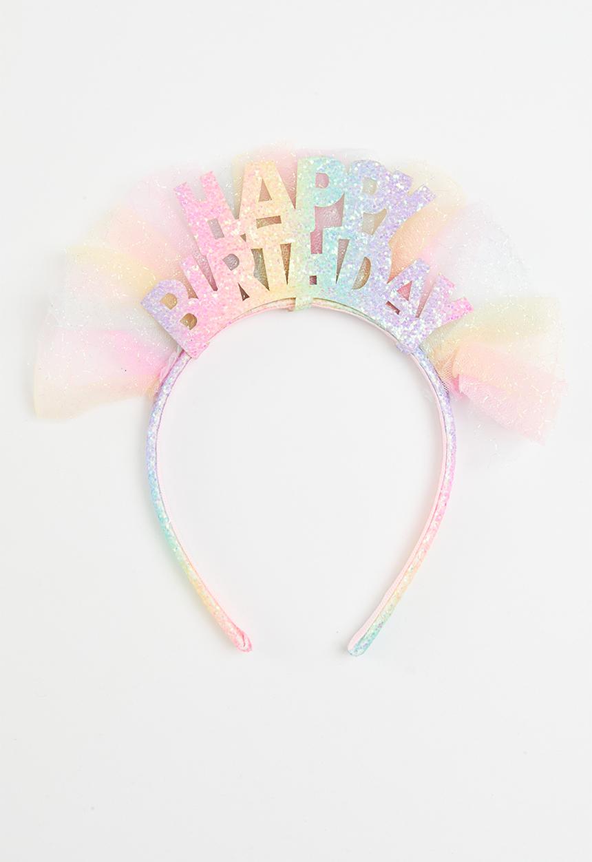 Pop Candy - Happy birthday headband - multi