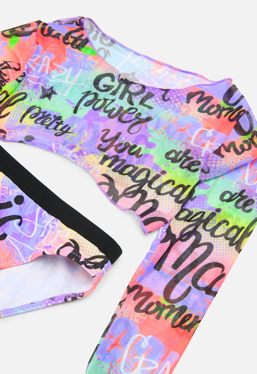 Pop Candy - 3 piece swimset - multi