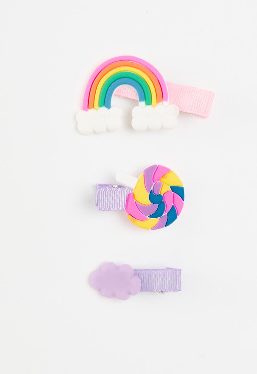 Pop Candy - Novelty hair clips set - multi