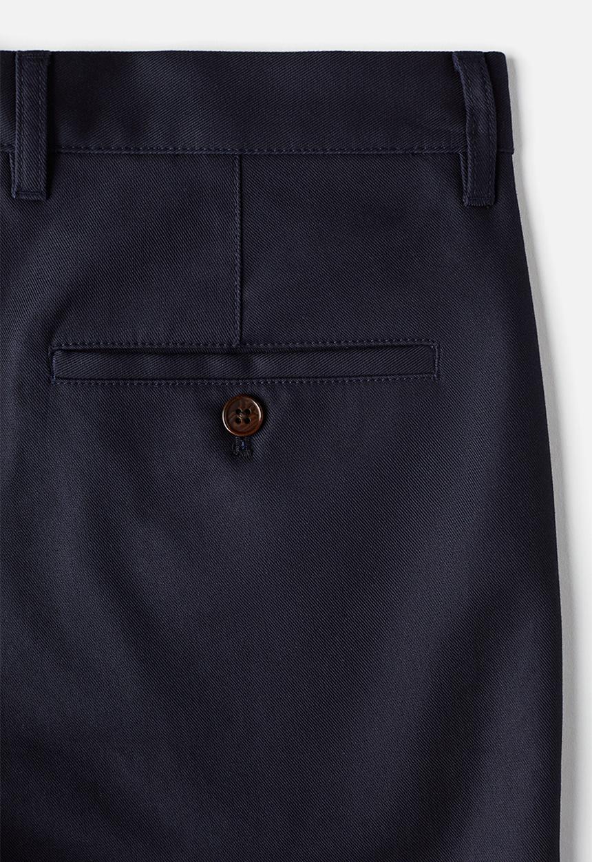 H&M - Regular fit chino shorts - navy blue