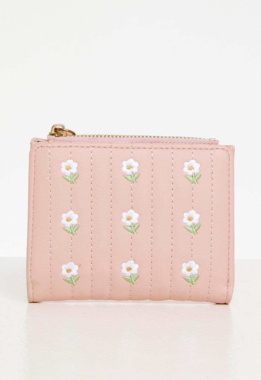 Pop Candy - Floral wallet - pink