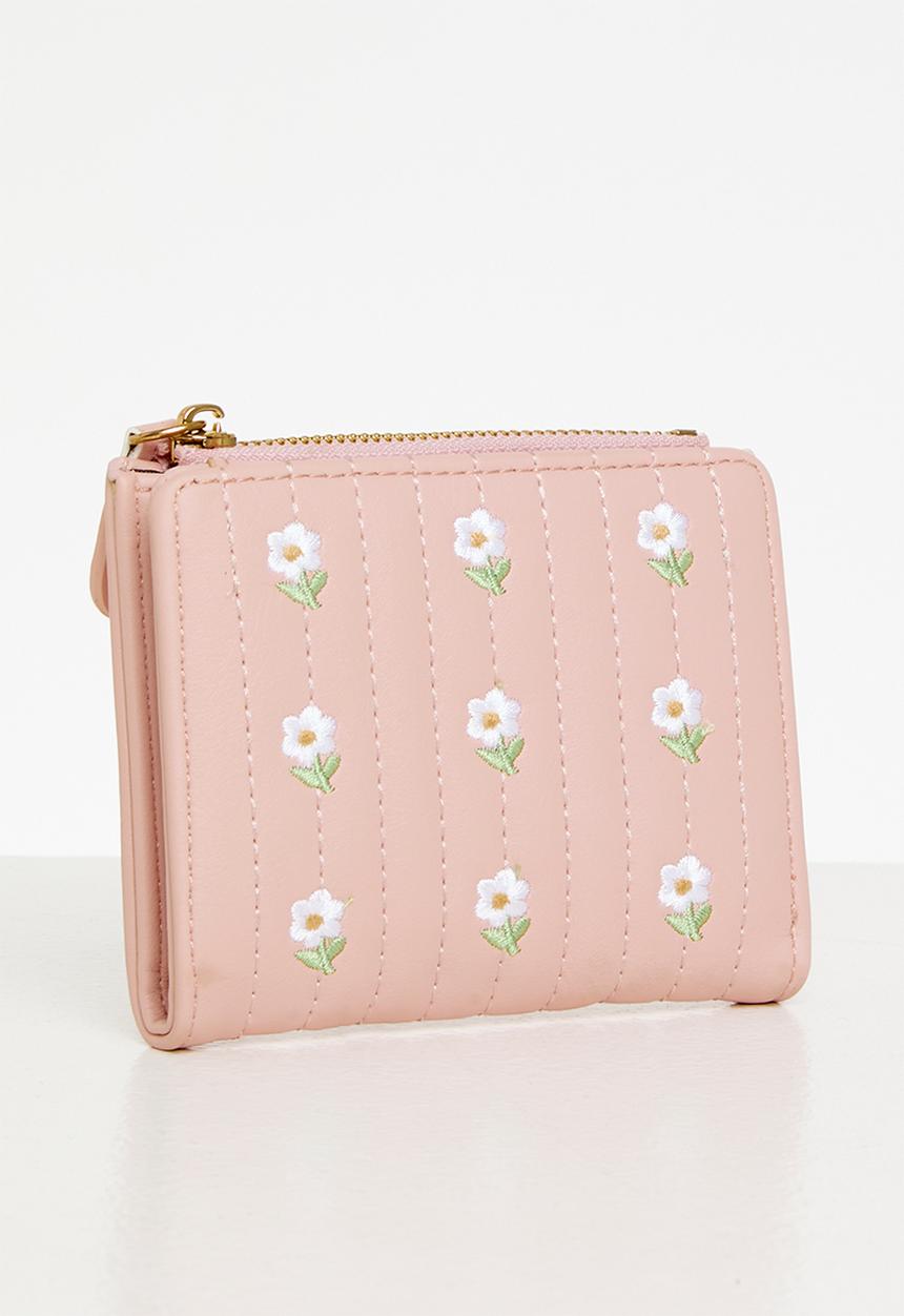 Pop Candy - Floral wallet - pink