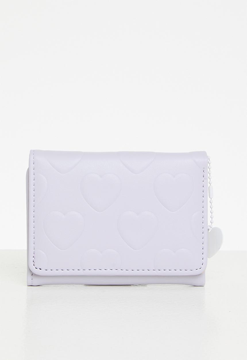 Pop Candy - Embossed wallet - lilac