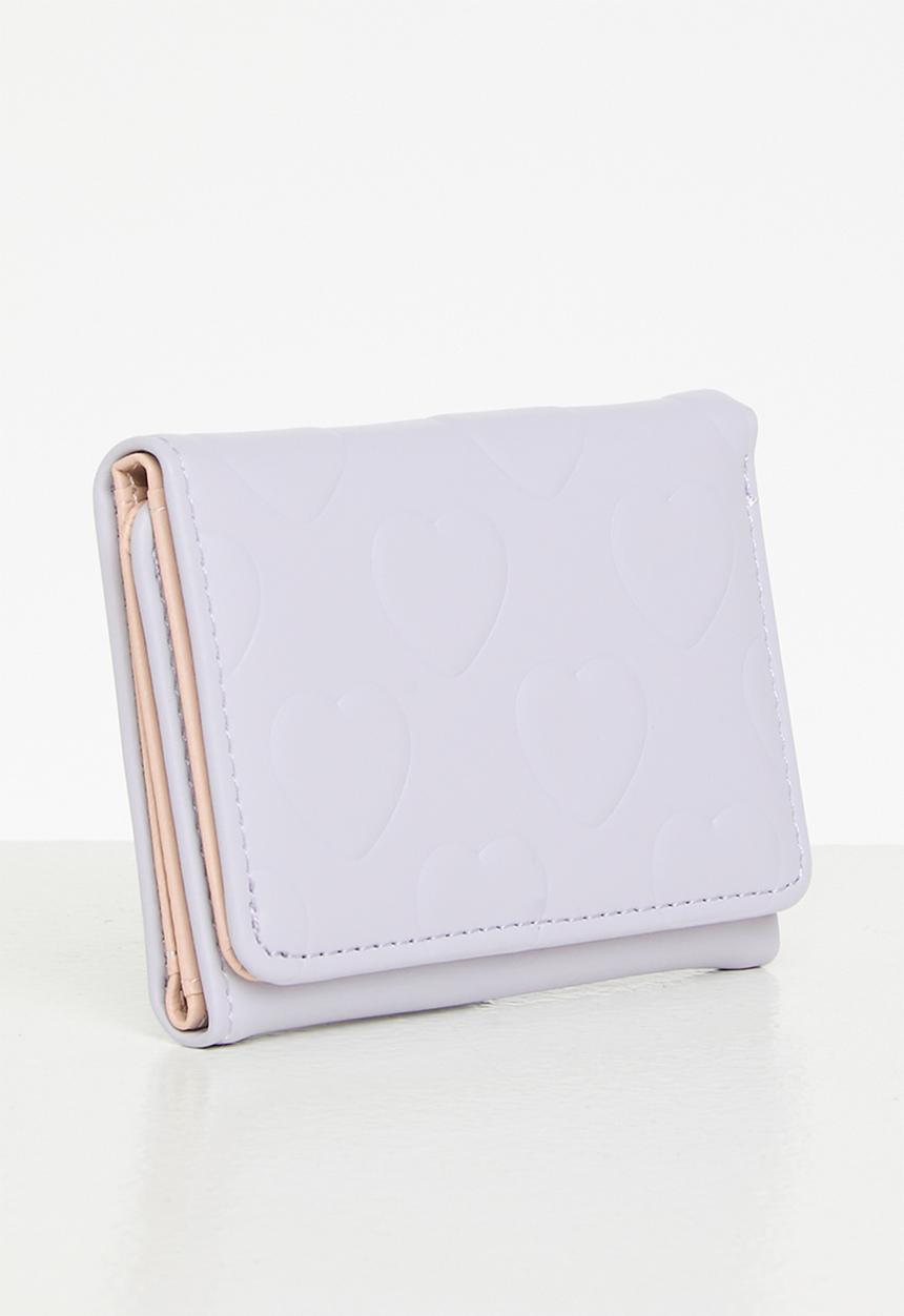 Pop Candy - Embossed wallet - lilac
