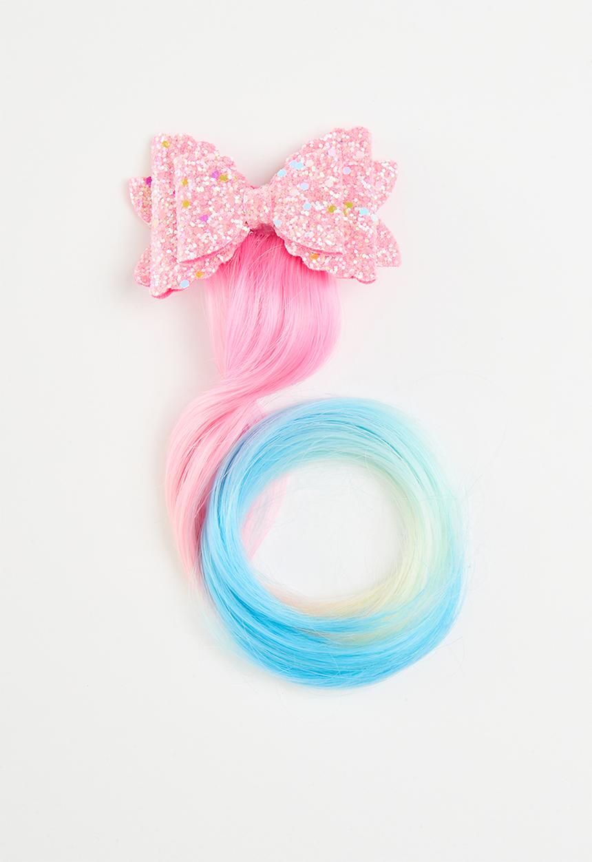 Pop Candy - sequined hair wig clip - multi