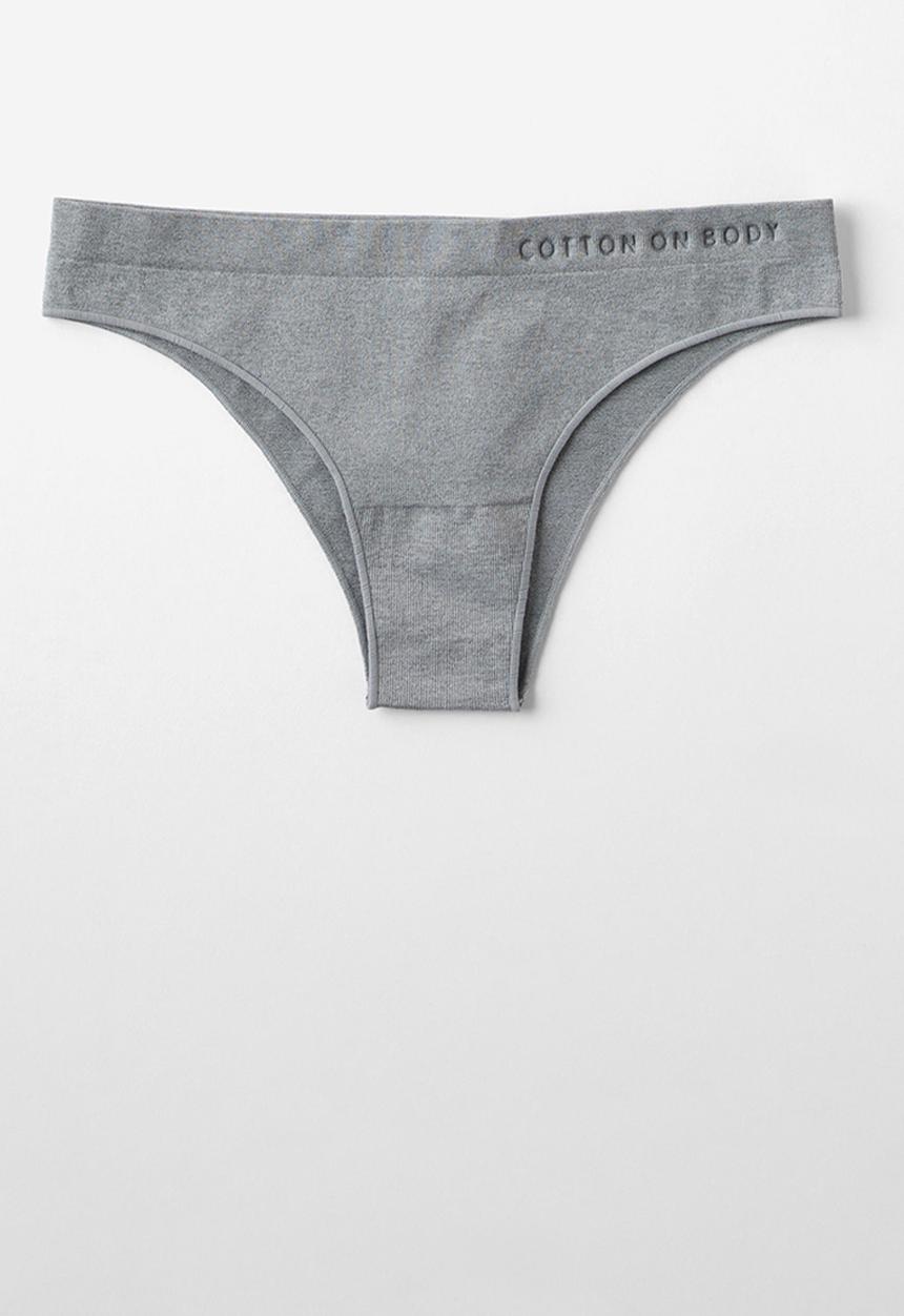 Cotton On - Seamless Hipster Cheeky Brief 3 Pack - Multi