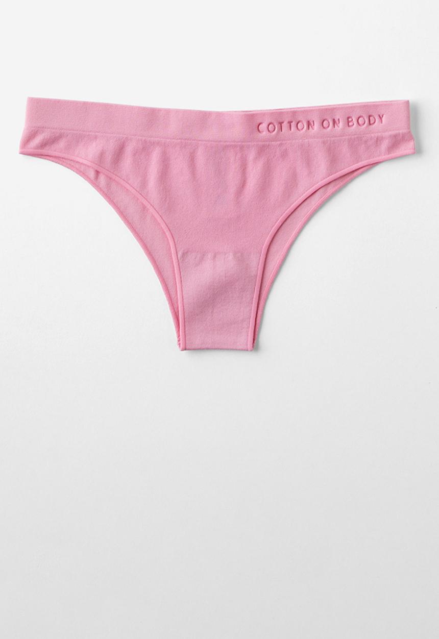 Cotton On - Seamless Hipster Cheeky Brief 3 Pack - Multi