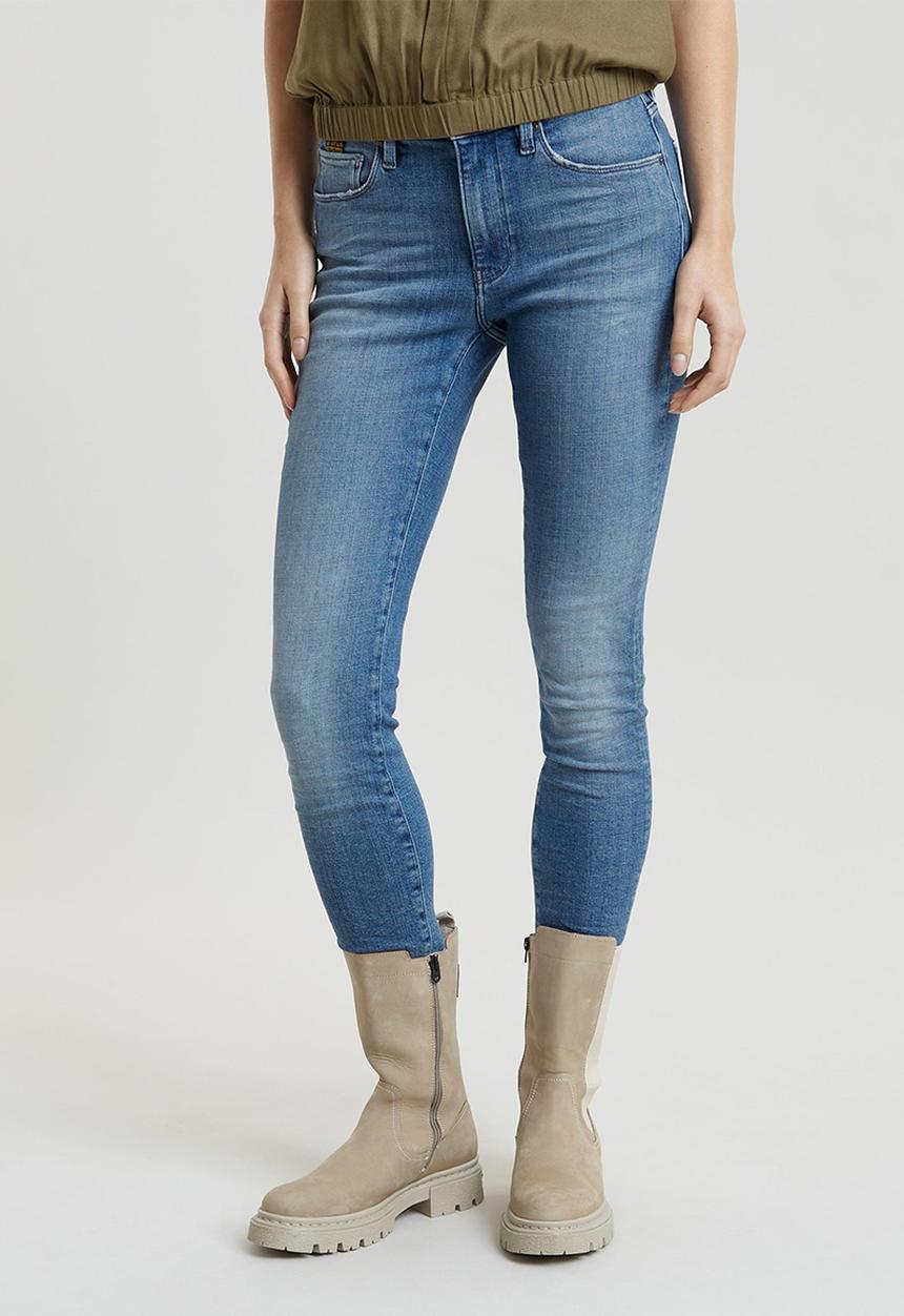 G-STAR - 3301 Skinny Jeans  Wmn - Faded Blue Geode