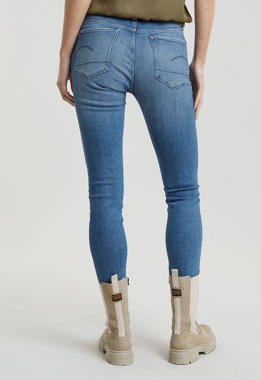G-STAR - 3301 Skinny Jeans  Wmn - Faded Blue Geode