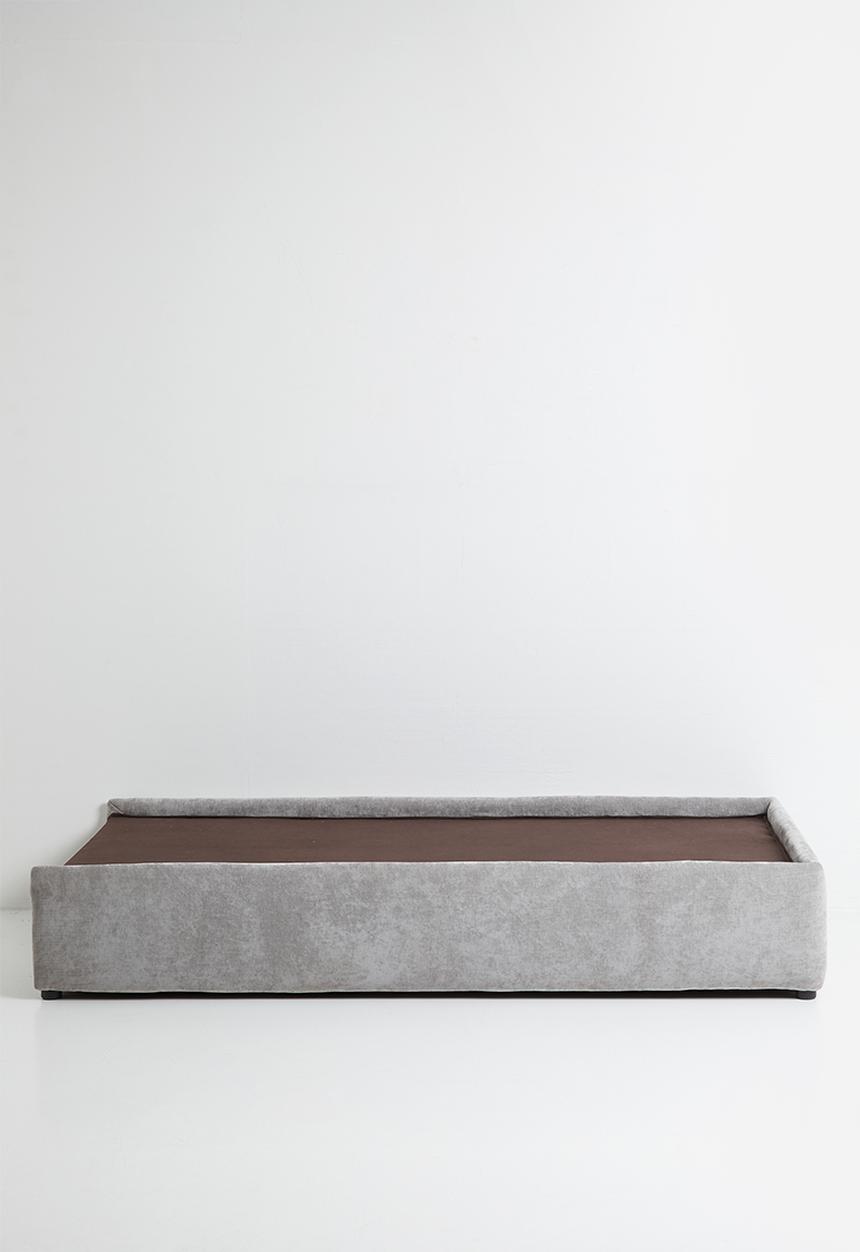 Sixth Floor - Milo Bed Base - smoke