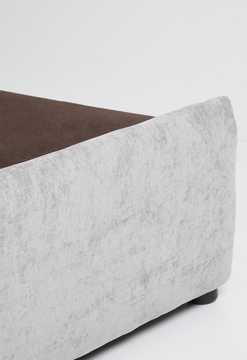 Sixth Floor - Milo Bed Base - smoke