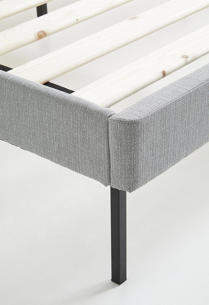 Sixth Floor - Allison bed - charcoal