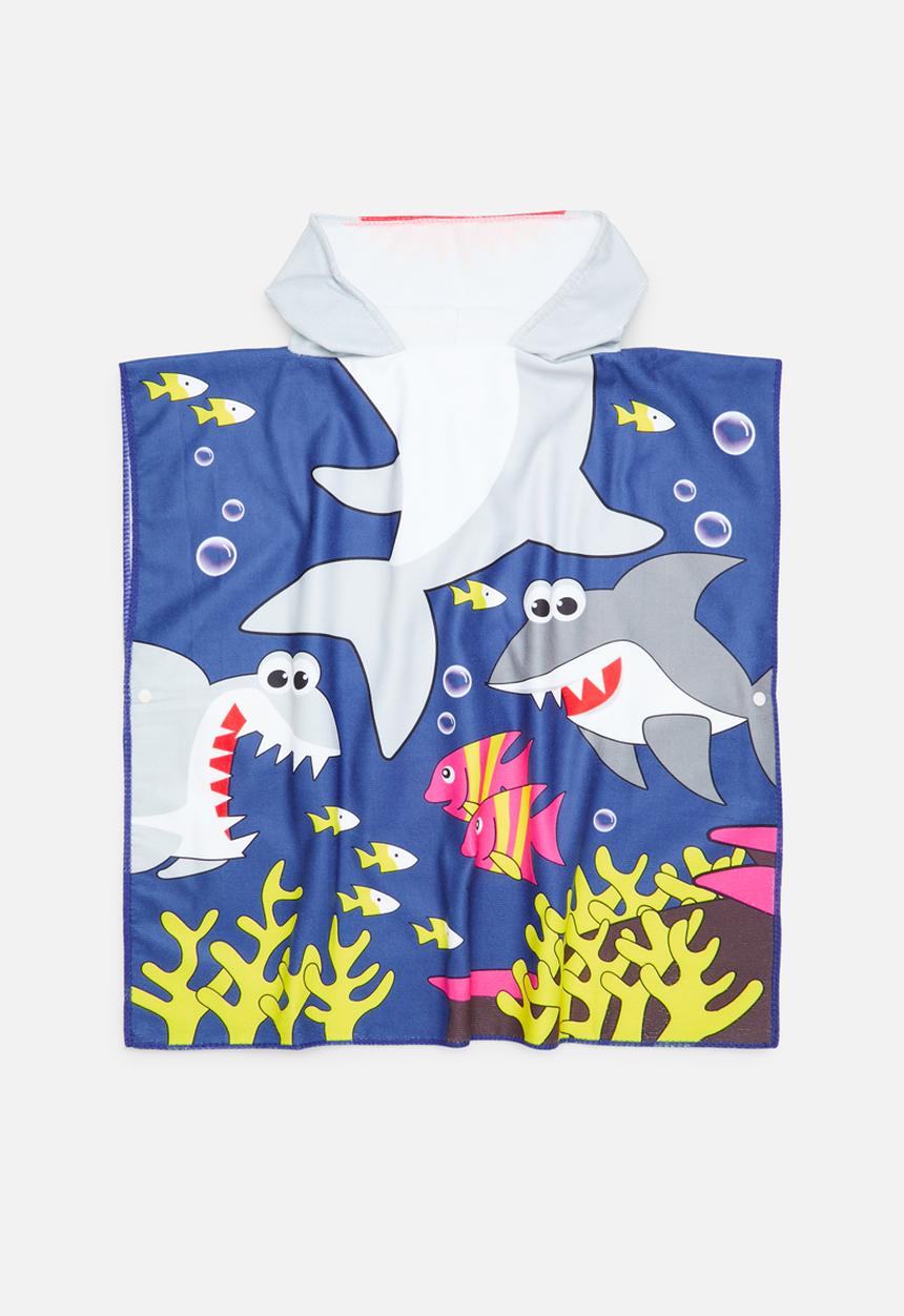 Pop Candy - Hooded towel - blue