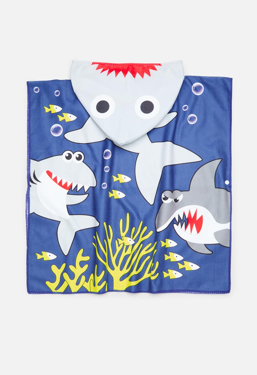 Pop Candy - Hooded towel - blue