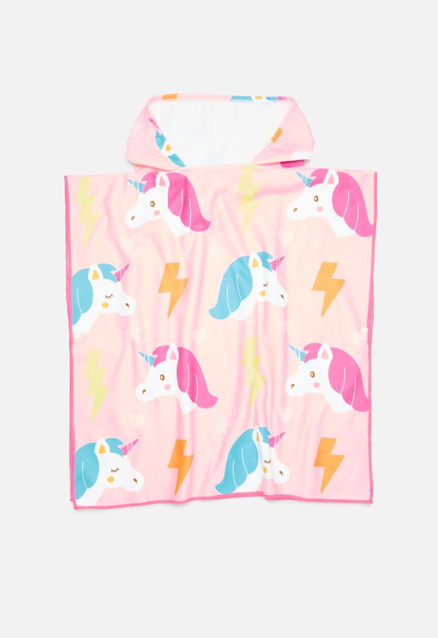 Pop Candy - Unicorn hooded towel - pink