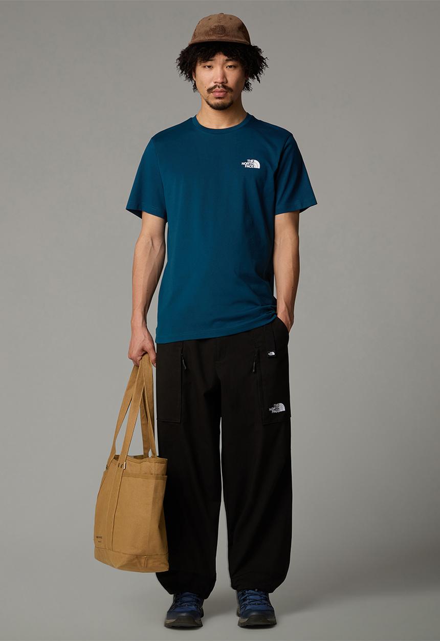 The North Face - M Ss Simple Dome Tee - Midnight Petrol (1NO)