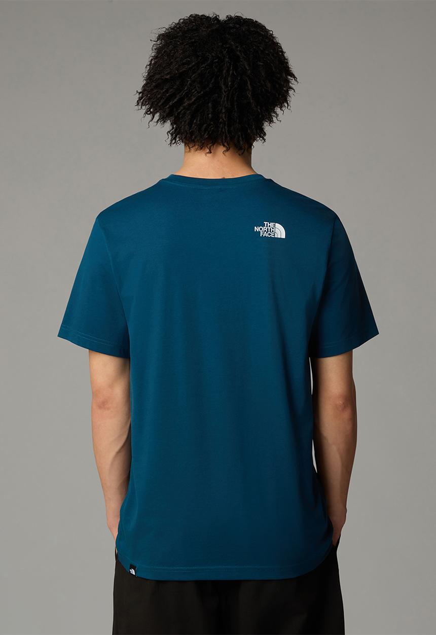 The North Face - M Ss Simple Dome Tee - Midnight Petrol (1NO)