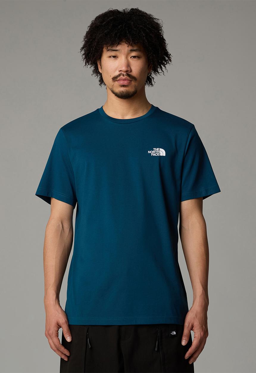 The North Face - M Ss Simple Dome Tee - Midnight Petrol (1NO)