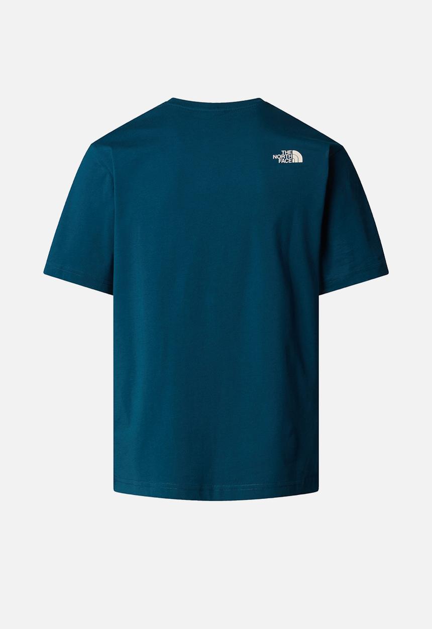 The North Face - M Ss Simple Dome Tee - Midnight Petrol (1NO)