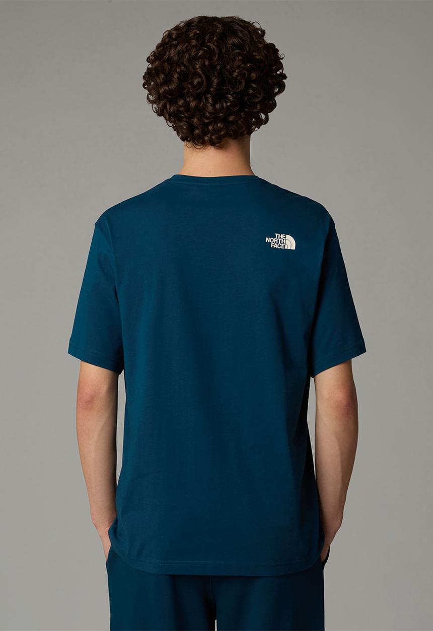 The North Face - M Ss Tee Varsity Graphic - Midnight Petrol (1NO)