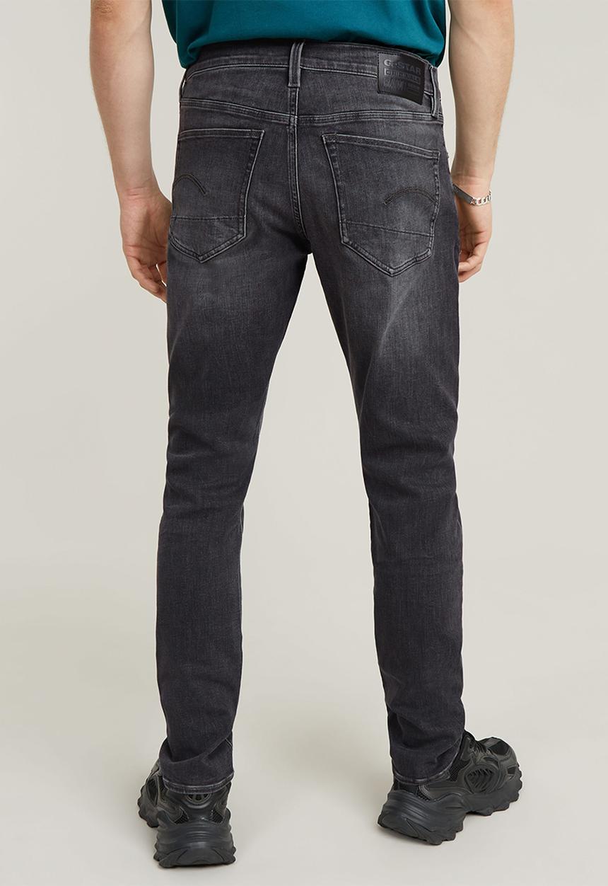 G-STAR - 3301 Slim - faded black magnet