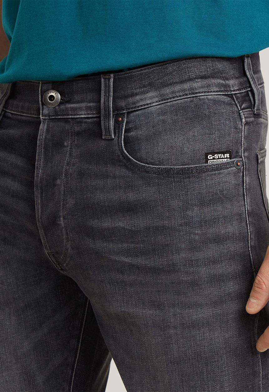 G-STAR - 3301 Slim - faded black magnet