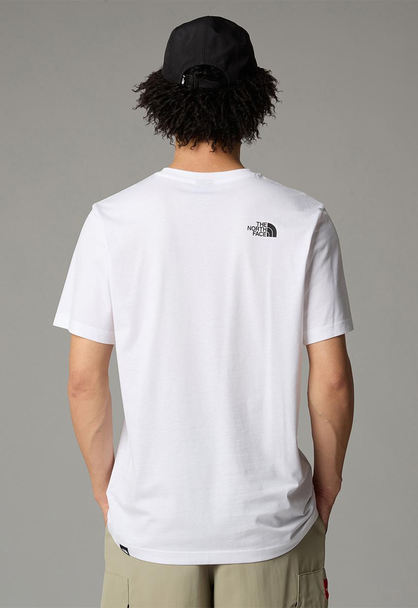 The North Face - M short sleeve fine tee - tnf white