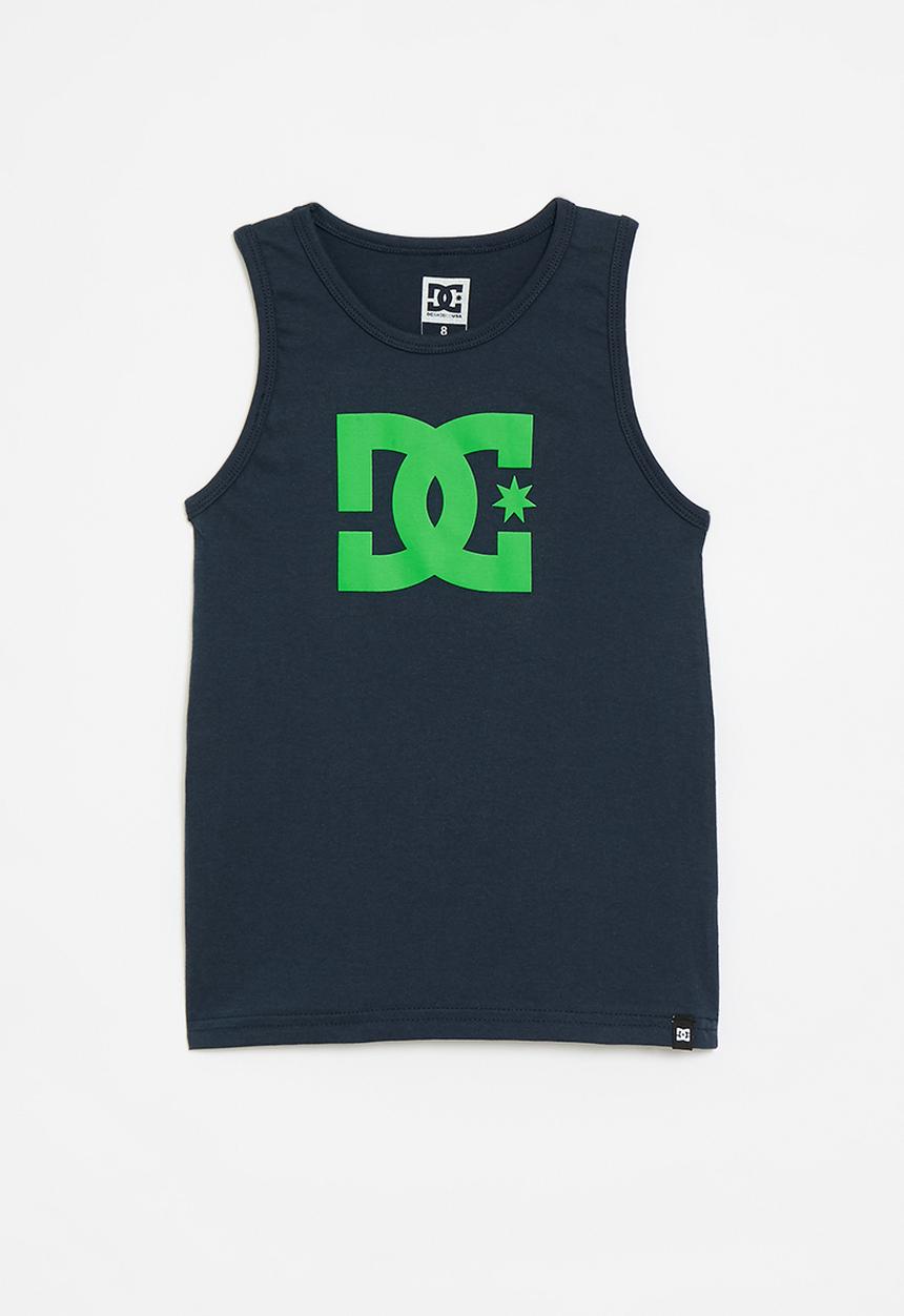DC - Star tank boys - green logo - dark blue