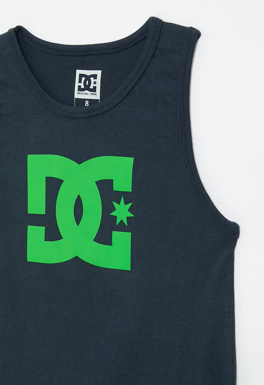 DC - Star tank boys - green logo - dark blue