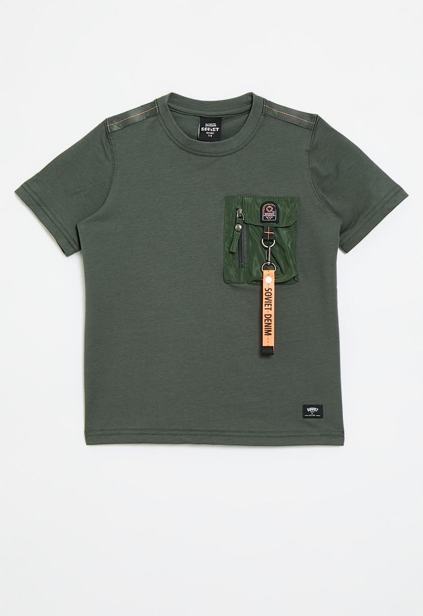 SOVIET - Boys fashion crew neck - ivy