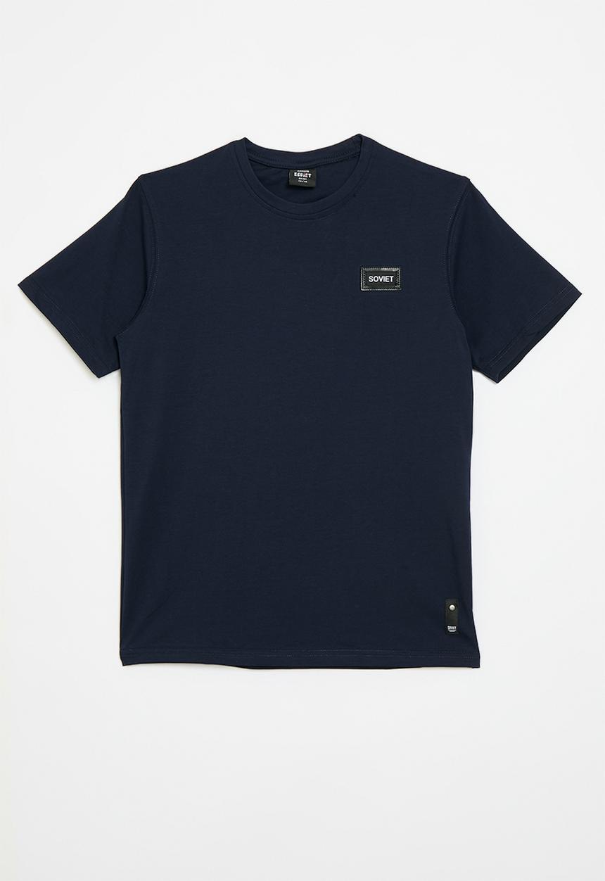 SOVIET - Boys fashion tee - navy2