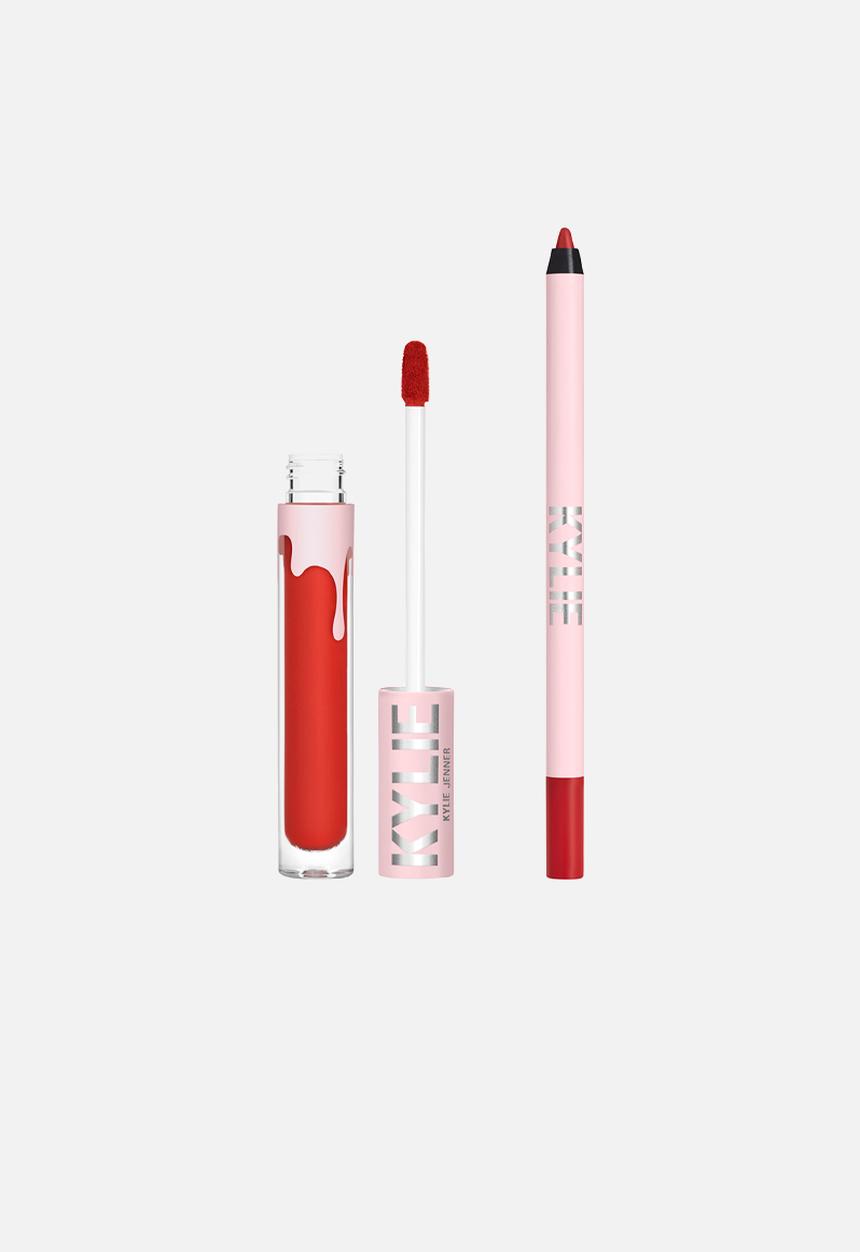 Kylie Cosmetics - 2 Piece Velvet Lip Kit - Red Velvet