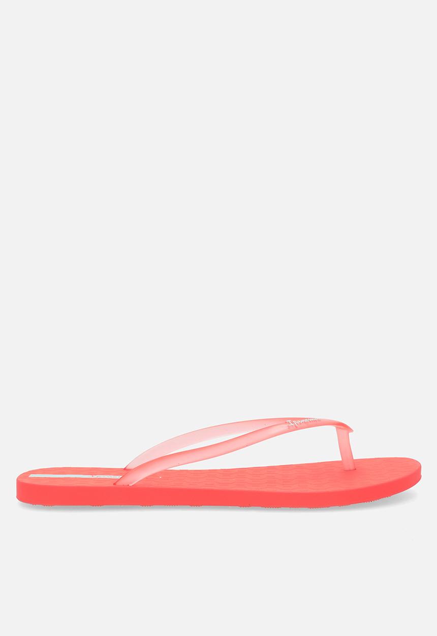 Ipanema - Easy flip flop - red clear