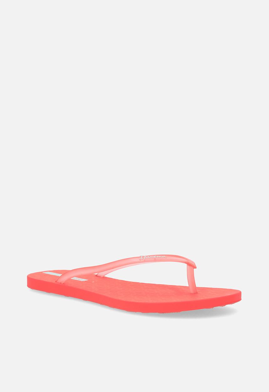 Ipanema - Easy flip flop - red clear