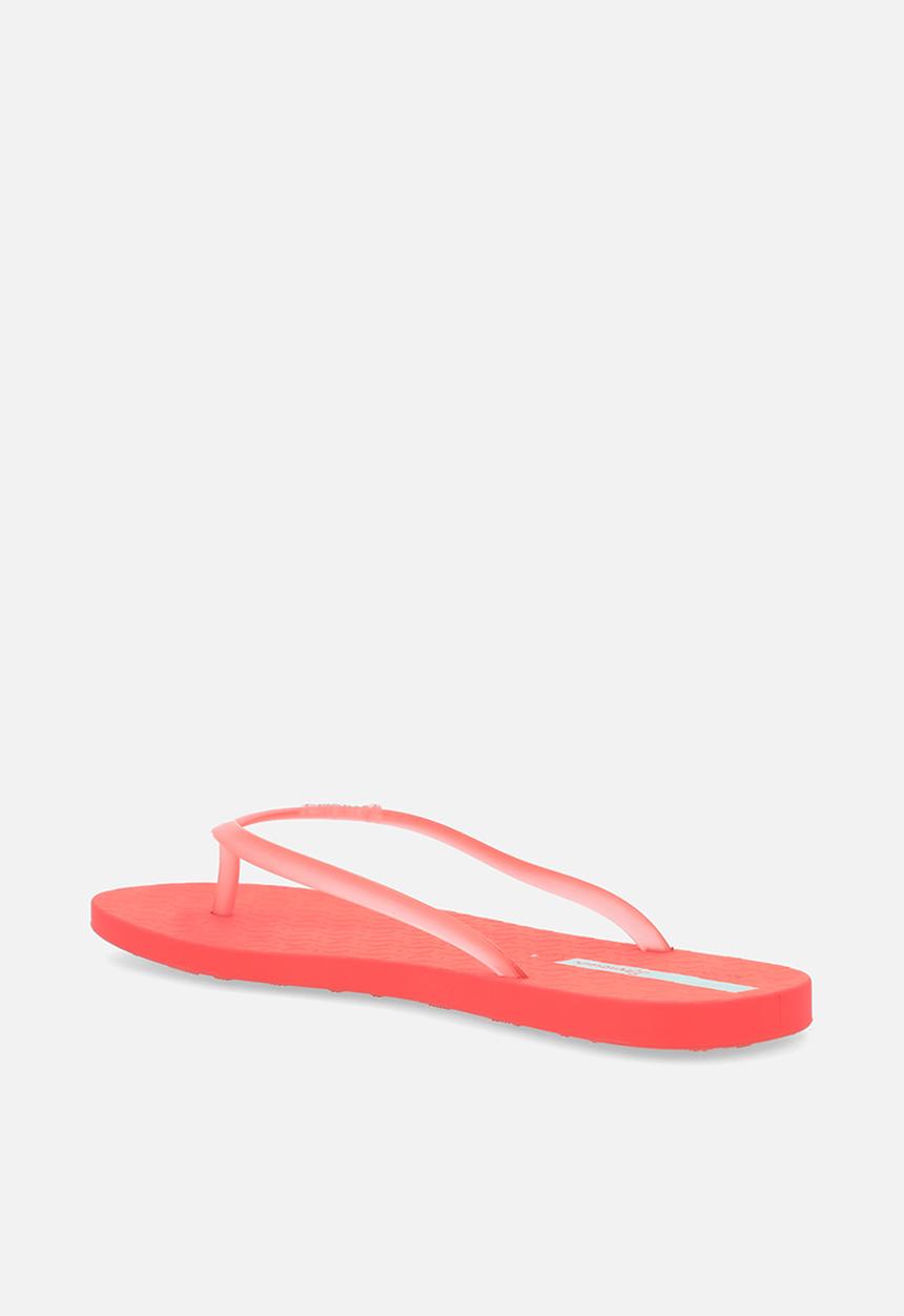 Ipanema - Easy flip flop - red clear