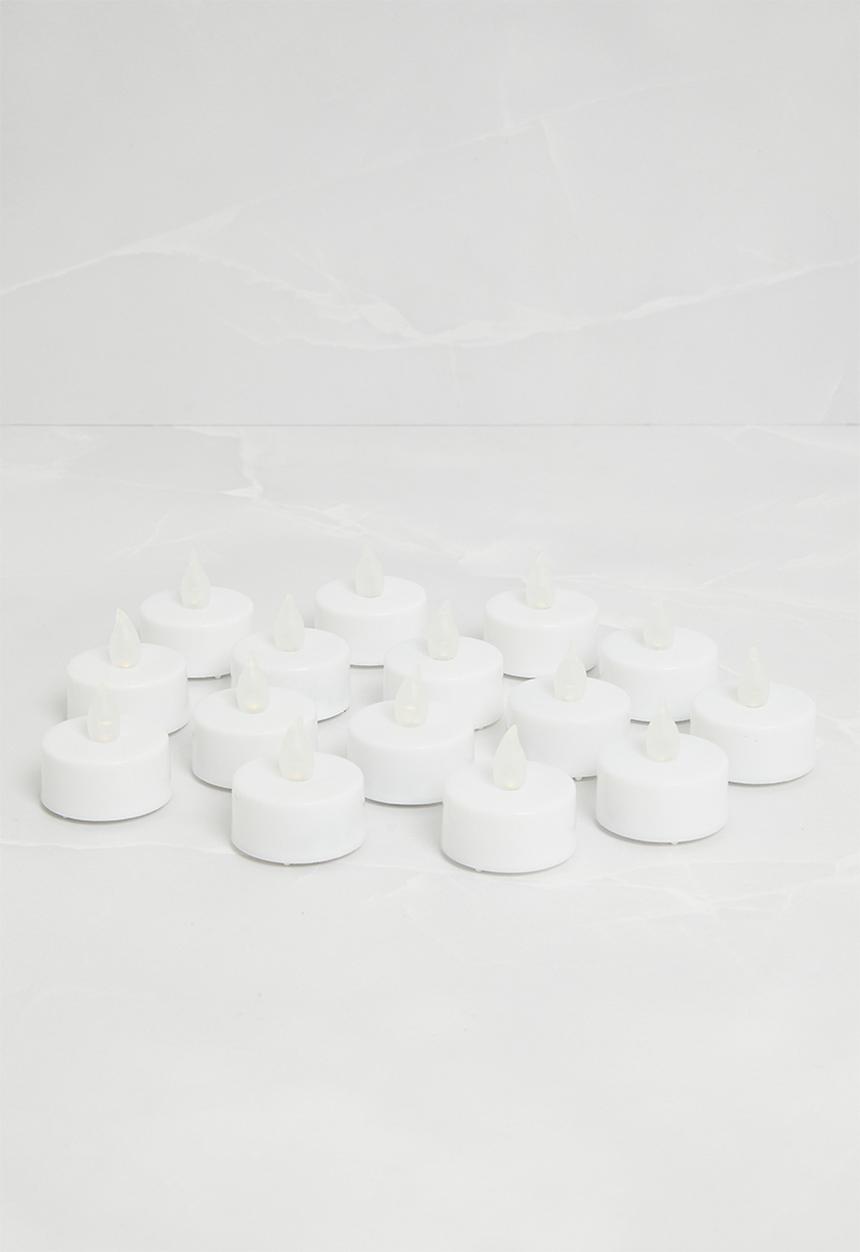 H&S - Flick LED Tealights - White