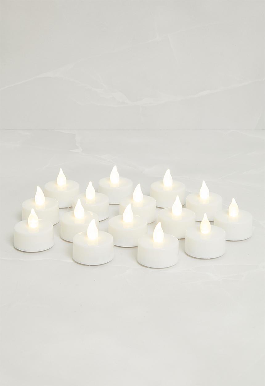 H&S - Flick LED Tealights - White